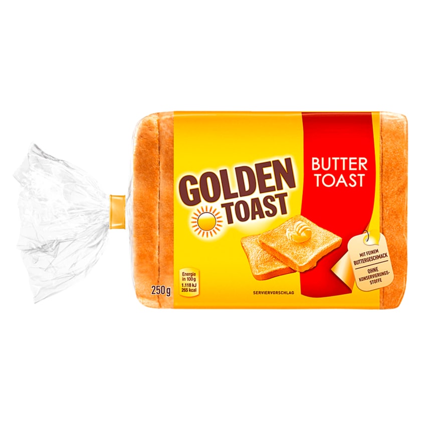Golden Toast Buttertoast 250g